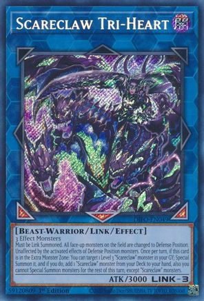 Image of Scareclaw Tri-Heart [DIFO-EN049] Secret Rare