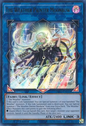 Image of The Weather Painter Moonbow [DIFO-EN050] Ultra Rare