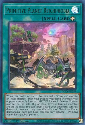 Image of Primitive Planet Reichphobia [DIFO-EN058] Ultra Rare