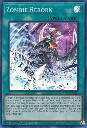 Image of Zombie Reborn [DIFO-EN060] Super Rare