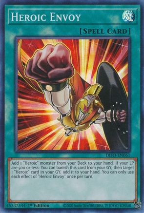 Image of Heroic Envoy [DIFO-EN061] Super Rare