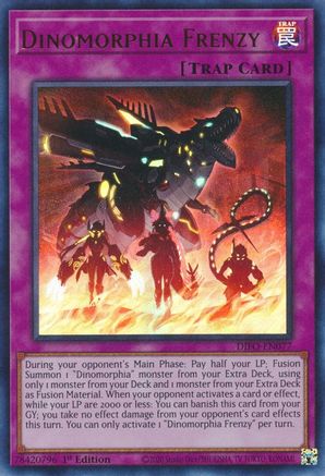 Image of Dinomorphia Frenzy [DIFO-EN077] Ultra Rare