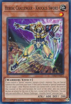 Image of Heroic Challenger - Knuckle Sword [DIFO-EN015] Common