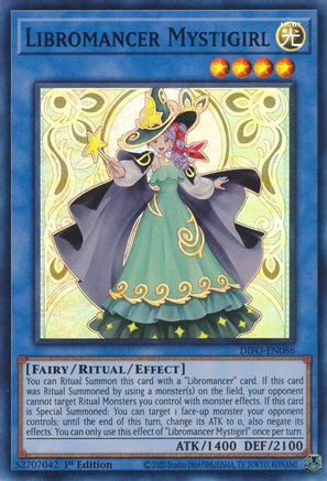 Image of Libromancer Mystigirl [DIFO-EN086] Super Rare