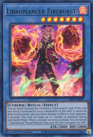 Image of Libromancer Fireburst [DIFO-EN087] Ultra Rare