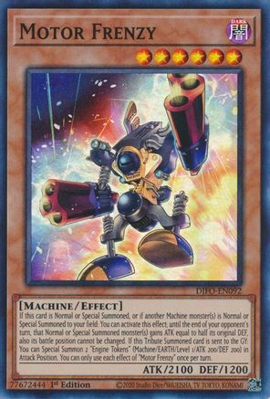 Image of Motor Frenzy [DIFO-EN092] Super Rare