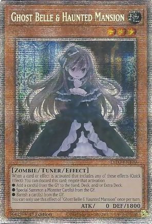 Image of Ghost Belle & Haunted Mansion [DIFO-EN100] Starlight Rare