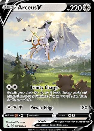 Image of Arceus V (SWSH204) [Sword & Shield: Black Star Promos]