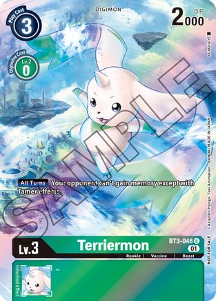 Image of Terriermon [BT3-046] (Tamer's Card Set 1) [Release Special Booster Promos]