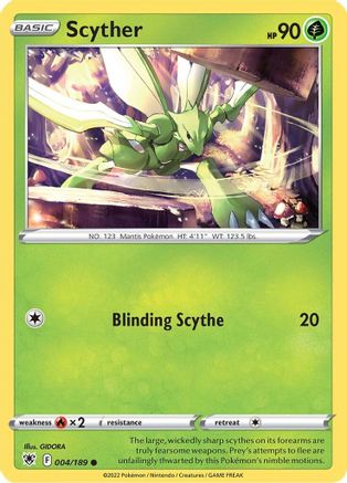 Image of Scyther (004/189) [Sword & Shield: Astral Radiance]