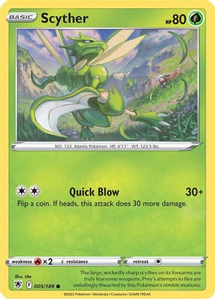 Image of Scyther (005/189) [Sword & Shield: Astral Radiance]