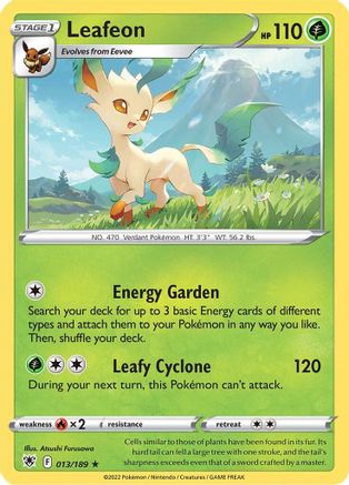Image of Leafeon (013/189) [Sword & Shield: Astral Radiance]