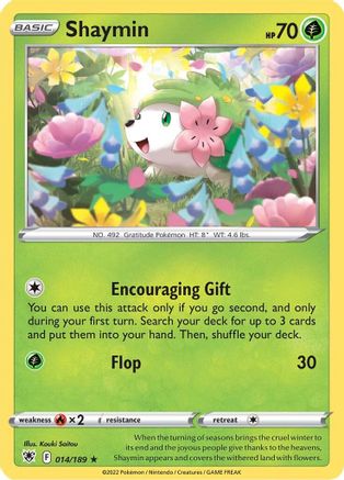 Image of Shaymin (014/189) [Sword & Shield: Astral Radiance]