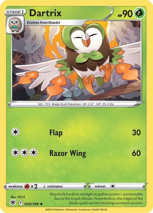 Image of Dartrix (020/189) [Sword & Shield: Astral Radiance]