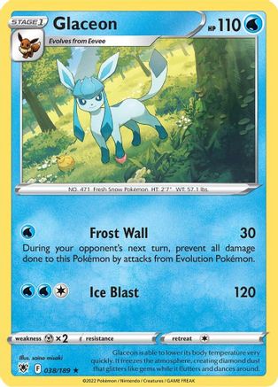 Image of Glaceon (038/189) [Sword & Shield: Astral Radiance]