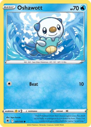 Image of Oshawott (041/189) [Sword & Shield: Astral Radiance]