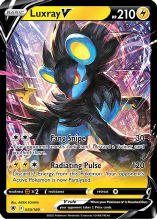 Image of Luxray V (050/189) [Sword & Shield: Astral Radiance]