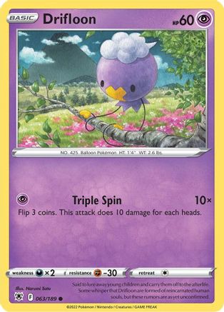 Image of Drifloon (063/189) [Sword & Shield: Astral Radiance]
