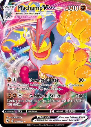 Image of Machamp VMAX (073/189) [Sword & Shield: Astral Radiance]