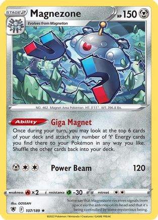 Image of Magnezone (107/189) [Sword & Shield: Astral Radiance]