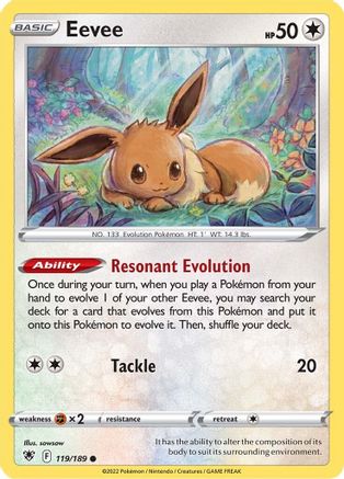 Image of Eevee (119/189) [Sword & Shield: Astral Radiance]