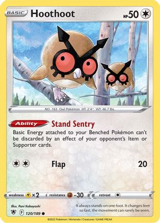 Image of Hoothoot (120/189) [Sword & Shield: Astral Radiance]
