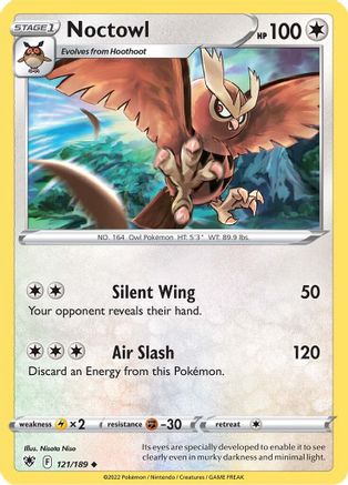 Image of Noctowl (121/189) [Sword & Shield: Astral Radiance]