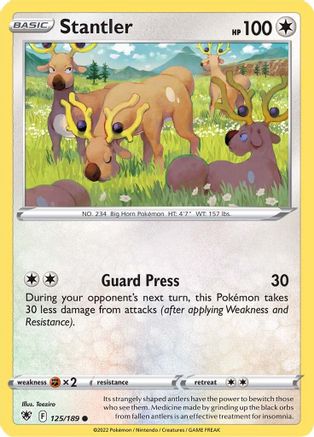 Image of Stantler (125/189) [Sword & Shield: Astral Radiance]