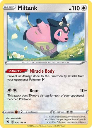 Image of Miltank (126/189) [Sword & Shield: Astral Radiance]