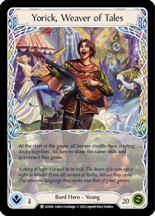Image of Yorick, Weaver of Tales [LSS004] (Promo)  Cold Foil