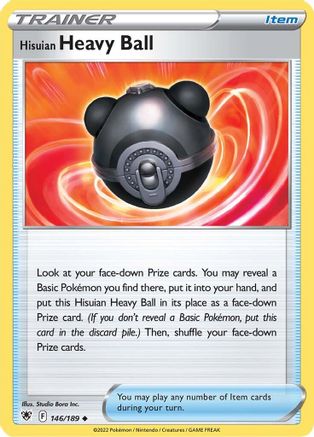 Image of Hisuian Heavy Ball (146/189) [Sword & Shield: Astral Radiance]