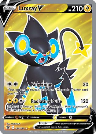 Image of Luxray V (168/189) [Sword & Shield: Astral Radiance]