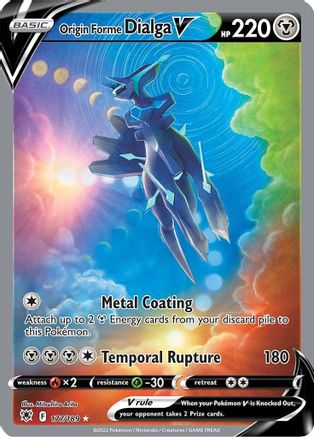 Image of Origin Forme Dialga V (177/189) [Sword & Shield: Astral Radiance]