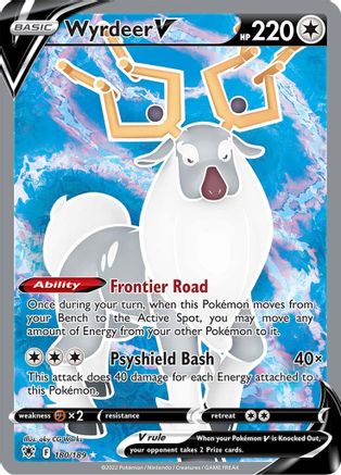 Image of Wyrdeer V (180/189) [Sword & Shield: Astral Radiance]