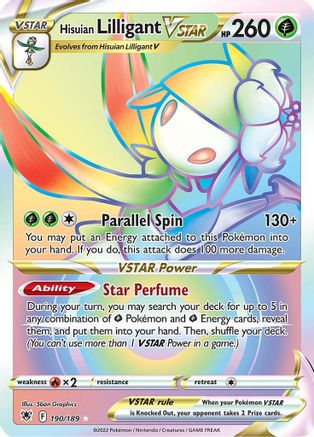 Image of Hisuian Lilligant VSTAR (190/189) [Sword & Shield: Astral Radiance]