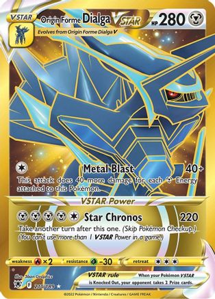 Image of Origin Forme Dialga VSTAR (210/189) [Sword & Shield: Astral Radiance]