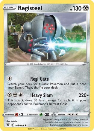 Image of Registeel (108/189) [Sword & Shield: Astral Radiance]