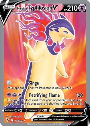 Image of Hisuian Typhlosion V (169/189) [Sword & Shield: Astral Radiance]