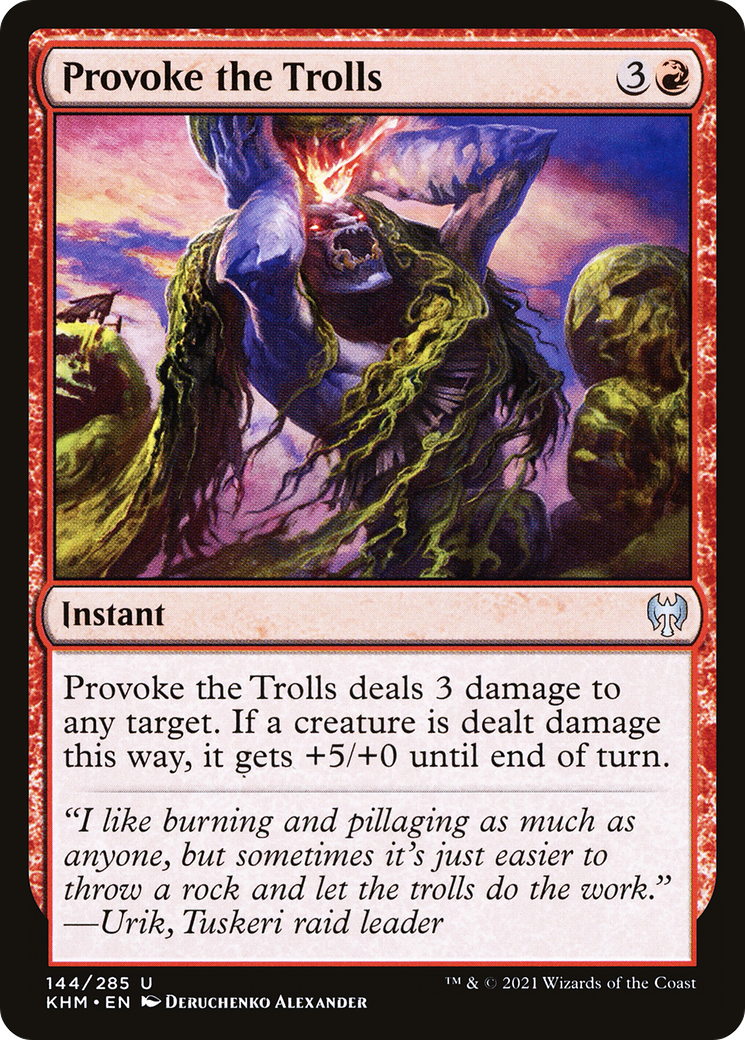 Image of Provoke the Trolls [Kaldheim]