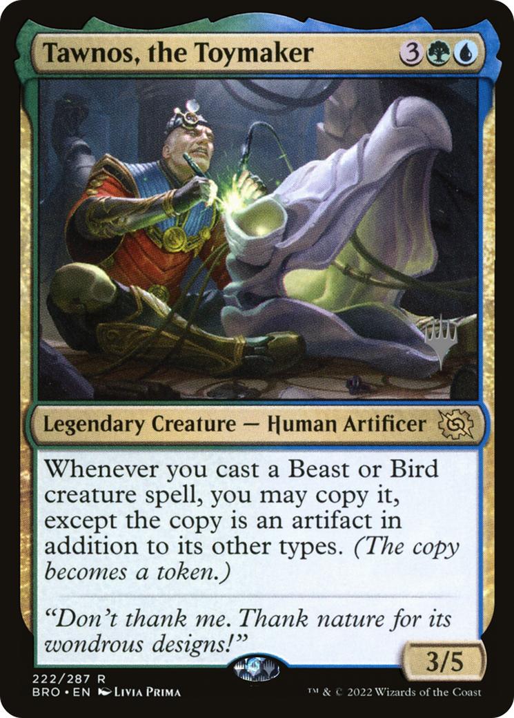 Image of Tawnos, the Toymaker (Promo Pack) [The Brothers' War Promos]