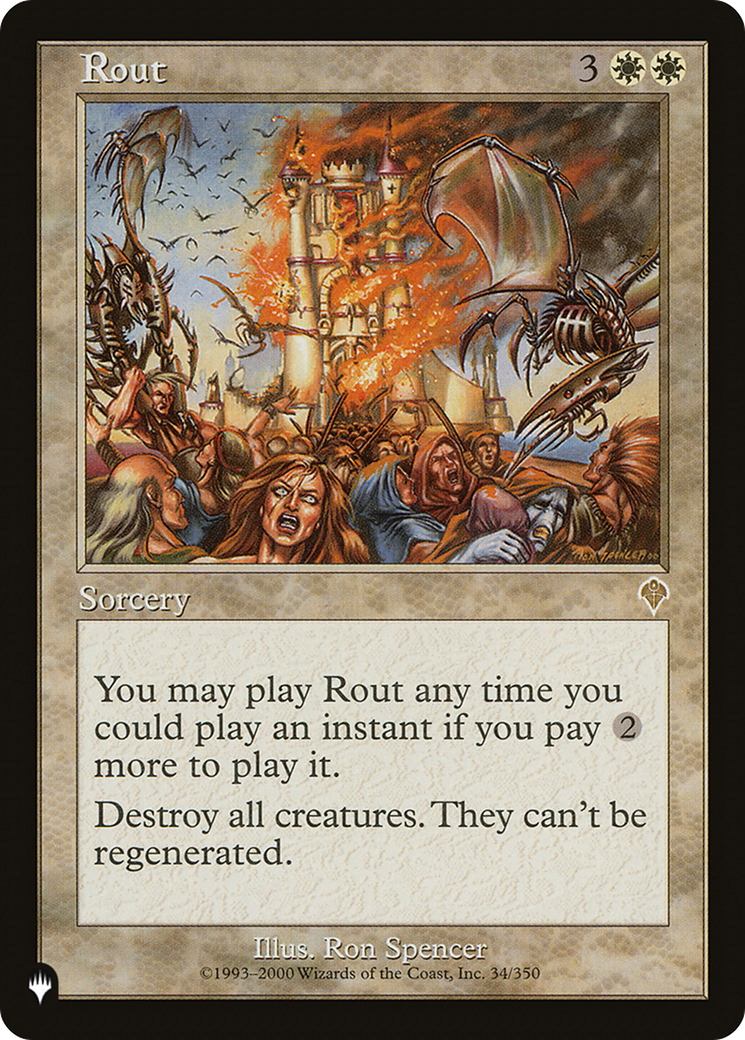 Image of Rout [The List]