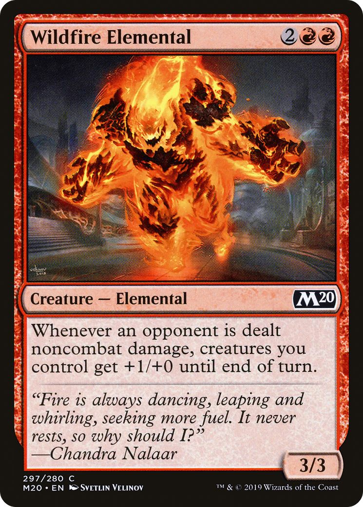 Image of Wildfire Elemental [Core Set 2020]