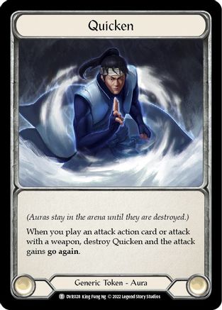 Image of Quicken [DVR028] (Classic Battles: Rhinar vs Dorinthea)