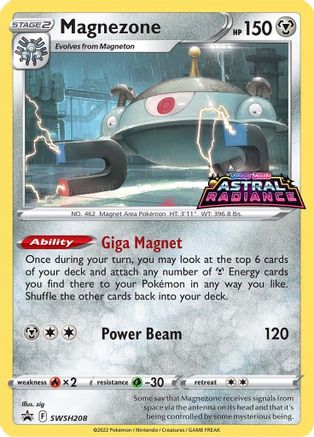 Image of Magnezone (SWSH208) [Sword & Shield: Black Star Promos]
