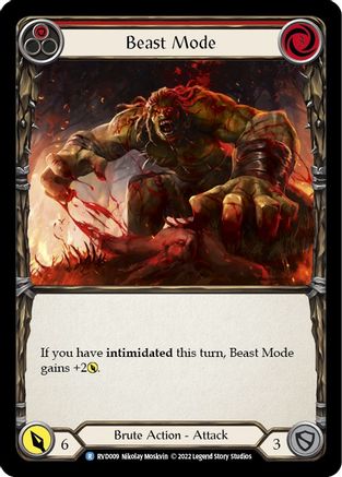 Image of Beast Mode [RVD009] (Classic Battles: Rhinar vs Dorinthea)