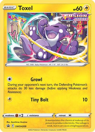 Image of Toxel (SWSH209) [Sword & Shield: Black Star Promos]