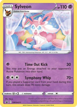 Image of Sylveon (SWSH211) [Sword & Shield: Black Star Promos]