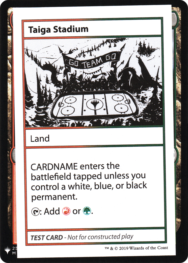 Image of Taiga Stadium [Mystery Booster Playtest Cards]