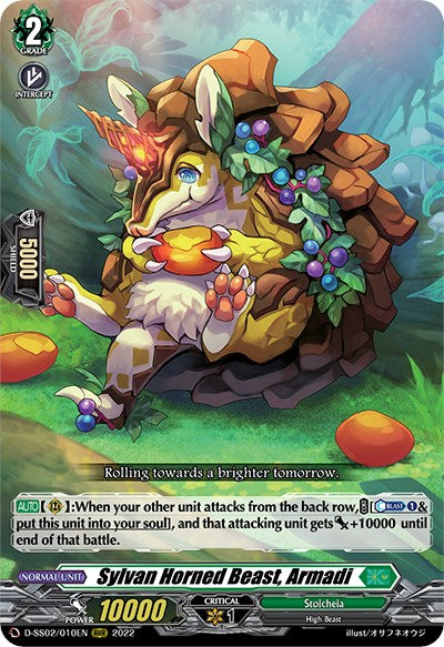 Image of Sylvan Horned Beast, Armadi (D-SS02/010EN) [Festival Collection 2022]