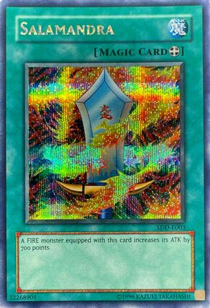 Image of Salamandra [SDD-E003] Prismatic Secret Rare